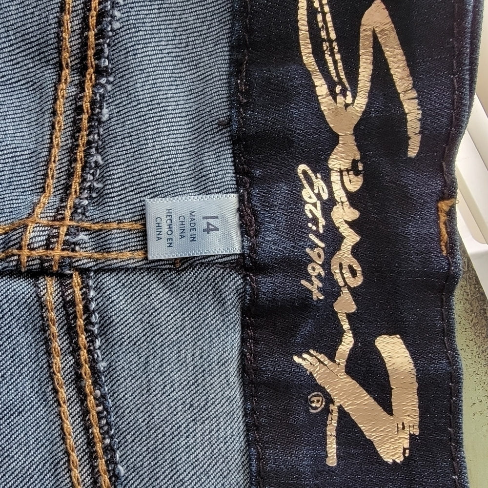 Seven 7 Tummyless High Rise Skinny Jeans Size 14 - Picture 4 of 7
